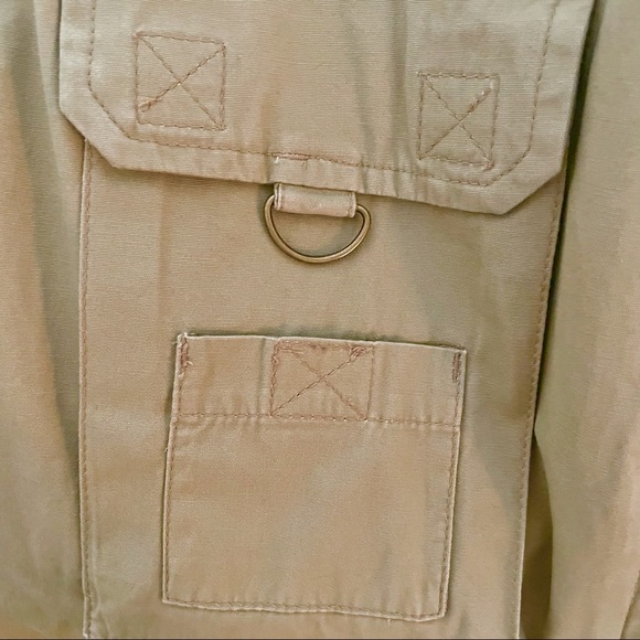 NEW! ORVIS Khaki Hunting Vest Size XL 100% pre washed Cotton - Picture 5 of 11